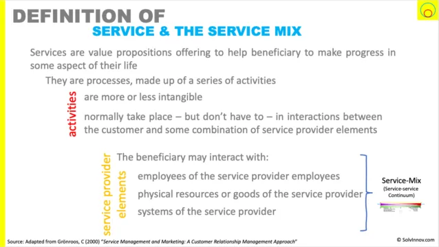 Service Mix
